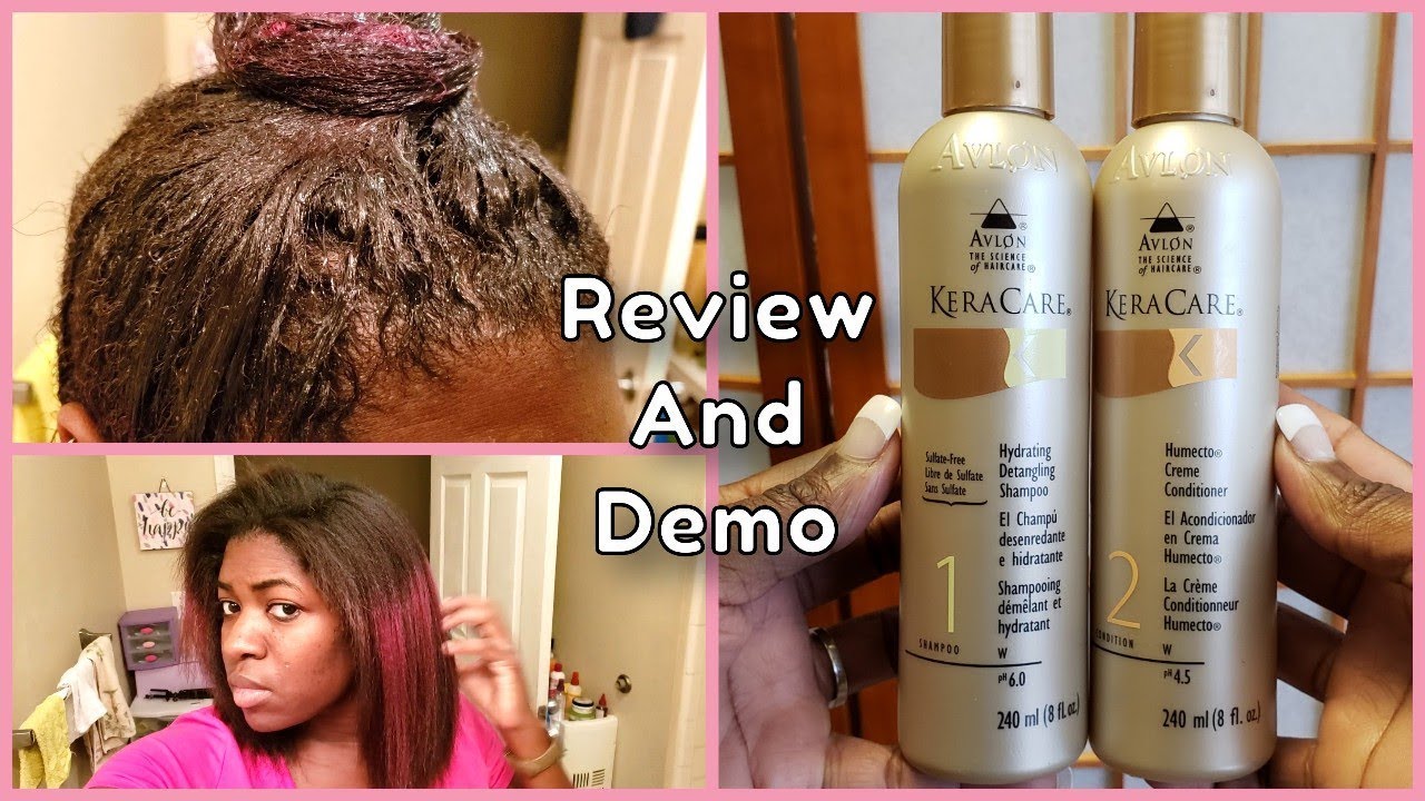 KeraCare Moisturizing Shampoo & Conditioner for Color Treated Hair