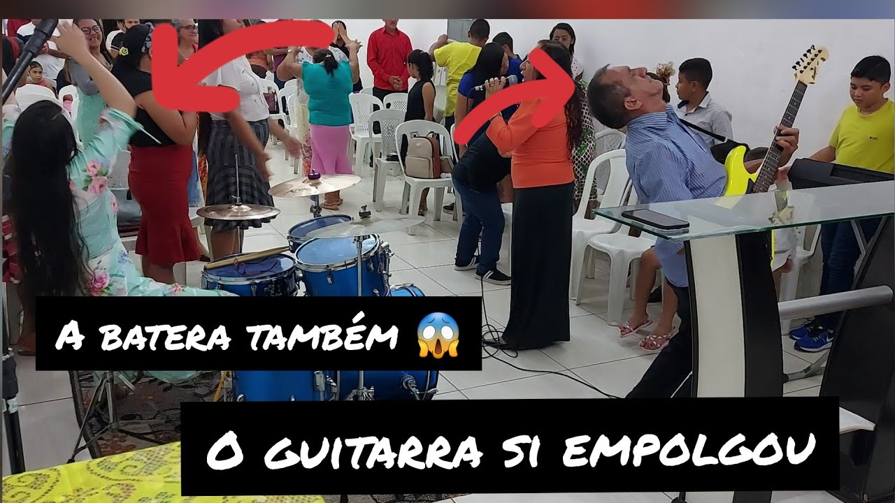 #Eu Sou Canela De fogo O  Guitarrista deu lugar 🎶💥💥🥁🥁