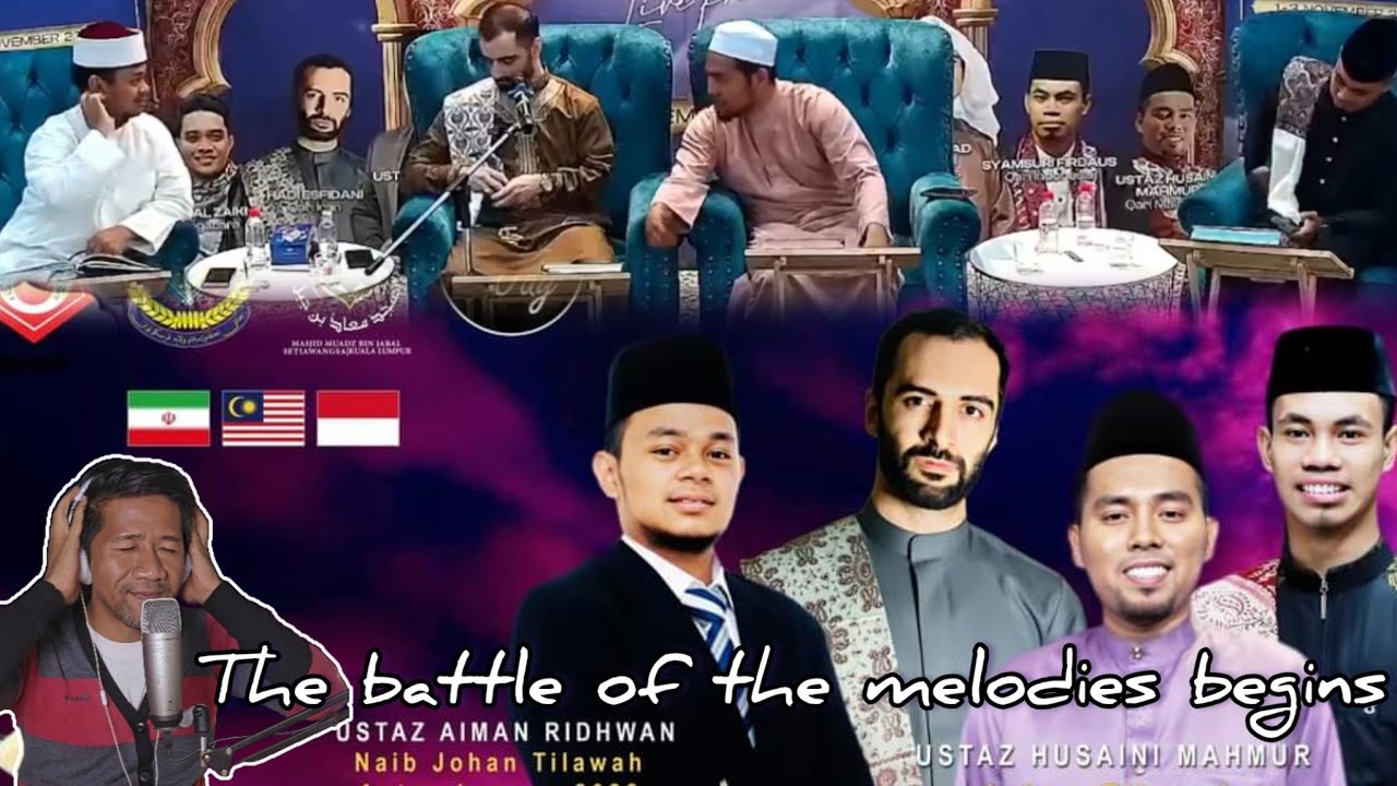 BERPADU MERDU 4 QORI DUNIA DI HAFLAH INTERNATIONAL, KUALA LUMPUR MALAYSIA ! VIDEO REACTION