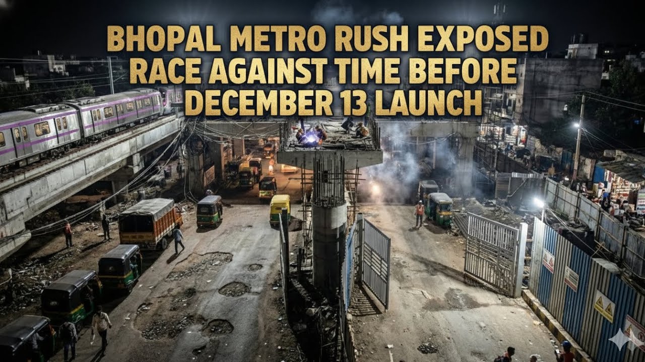 Bhopal Metro Rushed for Launch? Ground Reality vs Inauguration Hype | December 13 Truth
