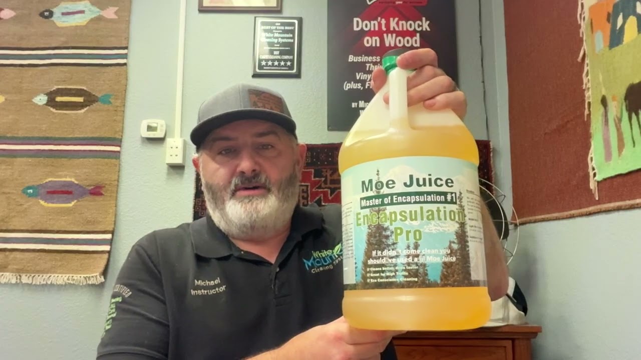 Encapsulation Carpet Cleaning, encap, vlm up your game with Moe Juice