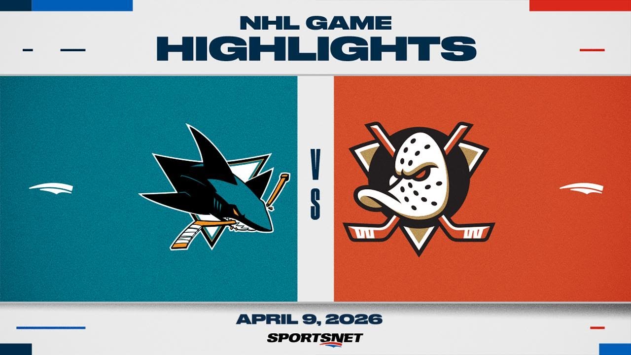 NHL Highlights | Sharks vs. Ducks