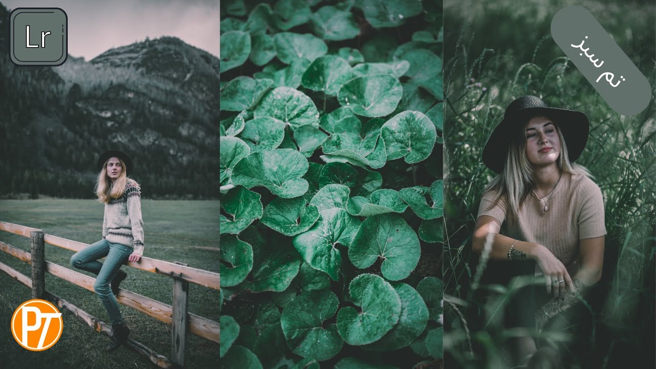 lightroom photo editing, green theme🍀☘️🌿🌱🌲 ادیت عکس با لایت رووم موبایل، تم سبز