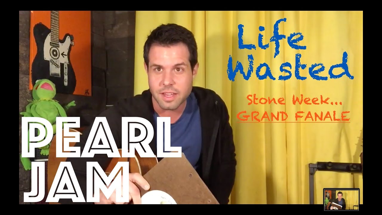 Стоун Госсард учит нас играть Life Wasted группы Pearl Jam на гитаре