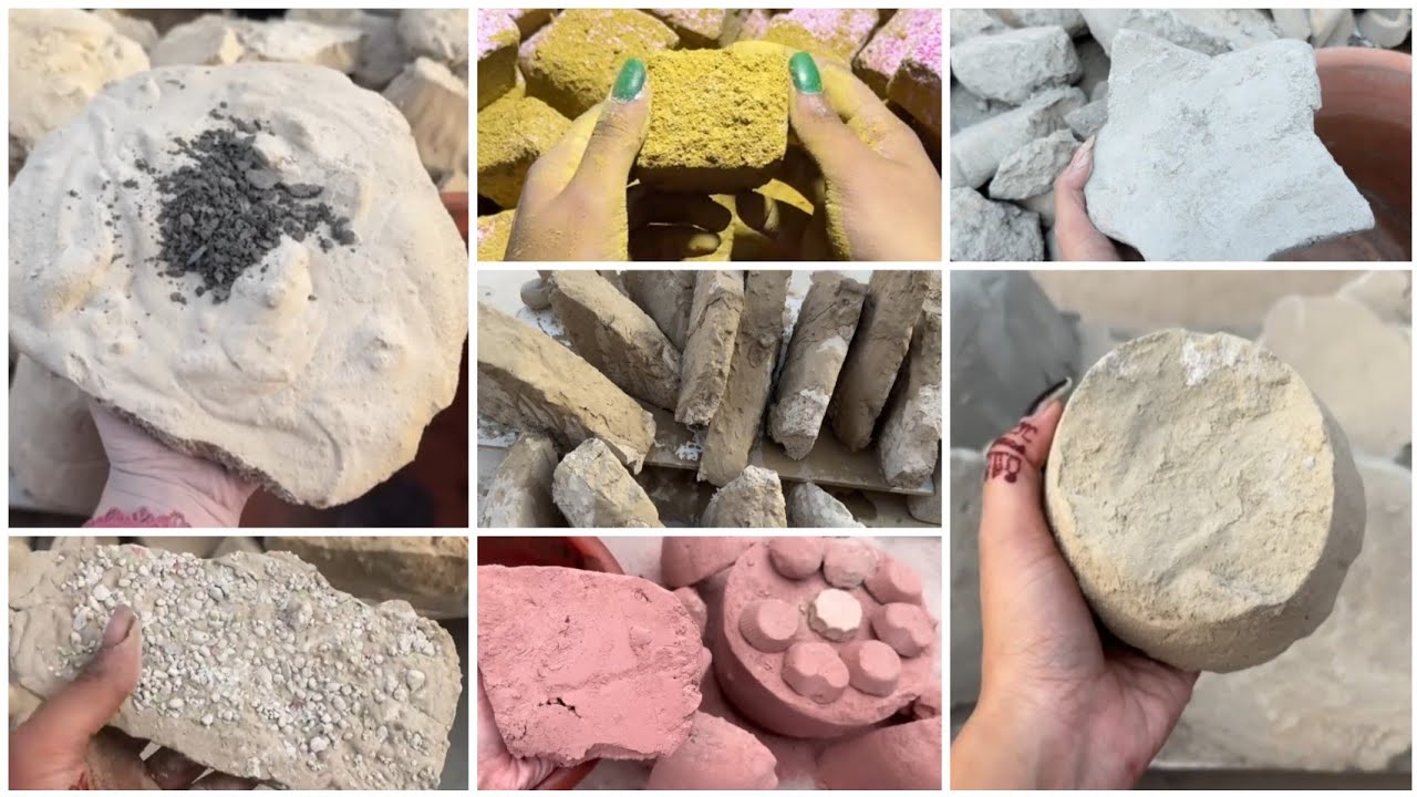 Mud dirts bombastic magical crumbling by sweet  AR ASMR 