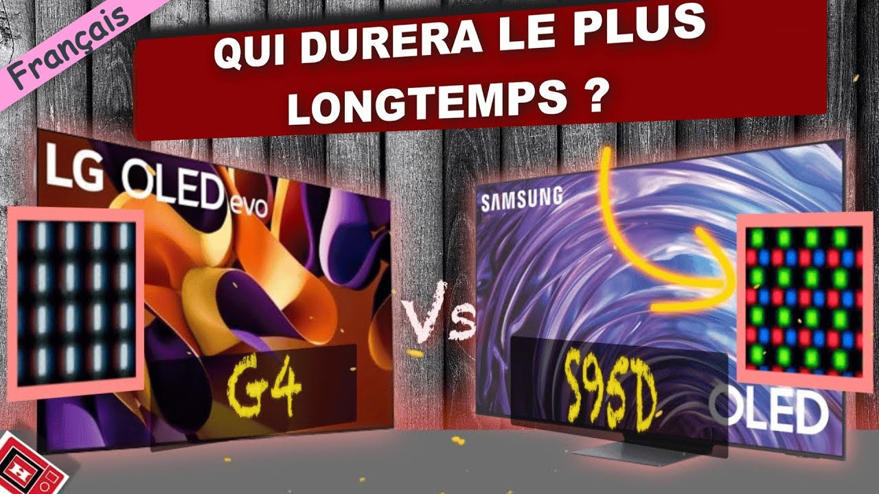 LG G4 vs SAMSUNG S95D en 2025 | Durabilité et résistance à la brûlure