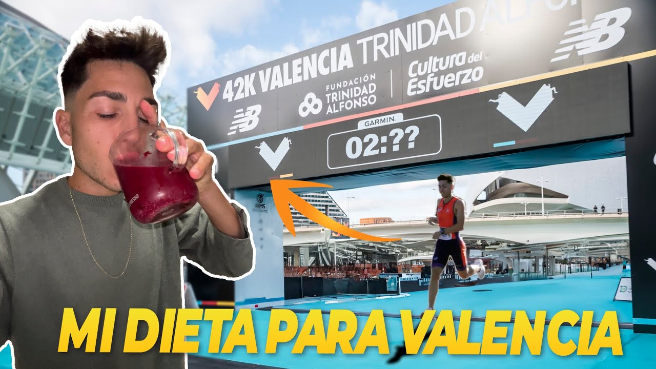 Esto como la semana previa al MARATÓN DE VALENCIA siendo Nutricionista Deportivo | ROGER SANS