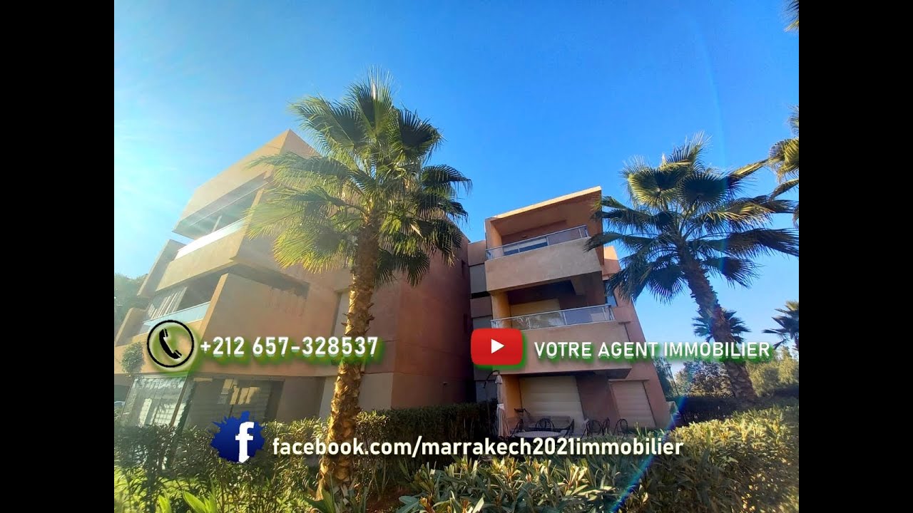 Appartement de 3 chambres à louer au dernier Etage à Prestigia - Marrakech