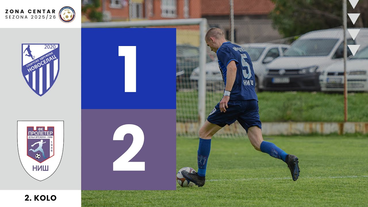 FK Novoselac 1-2 FK Proleter DV | Golovi i Šanse | Zona Centar 2025/26