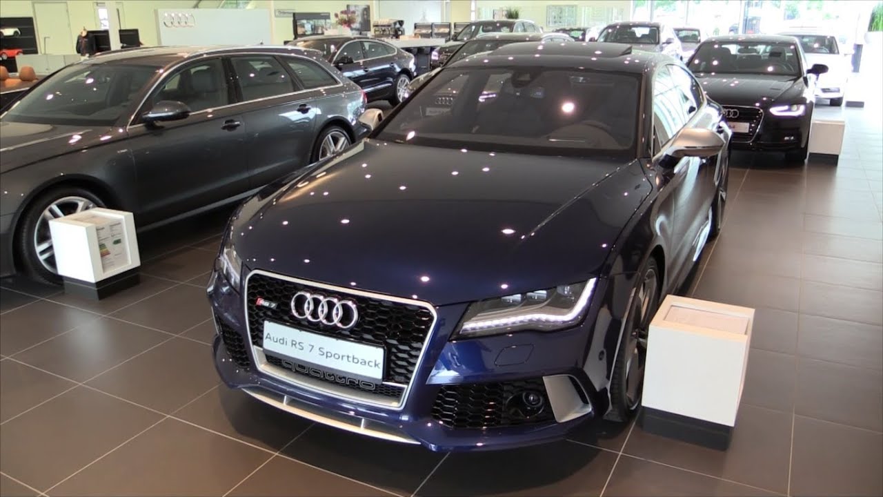 Audi RS7 2014 Подробный обзор Интерьер Экстерьер