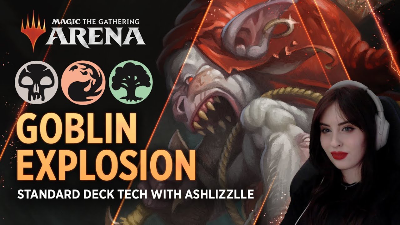Goblin Explosion - Bobbin for Gobs! | Jund Deck Tech with Ashlizzlle | MTG Arena