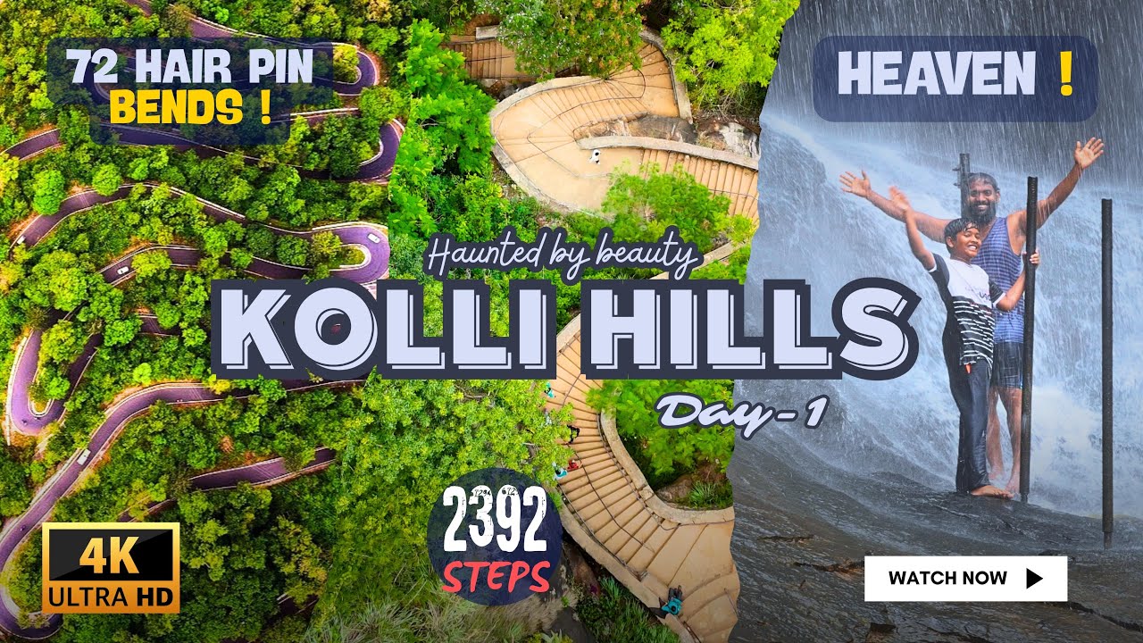 🌄 மனதை மயக்கும் KOLLI HILLS VLOG | DAY 1 🛣️✨