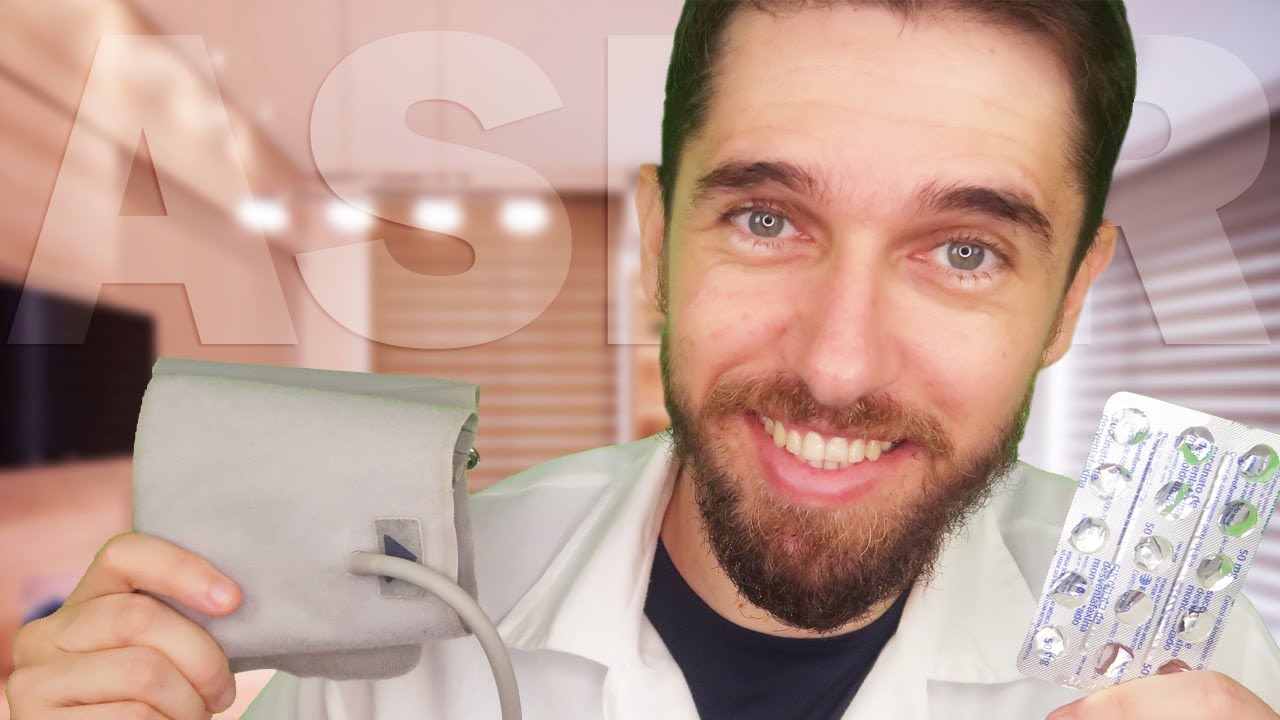 ASMR CARDIOLOGISTA CUIDANDO DO SEU CORAÇÃO | MUITO RELAXANTE