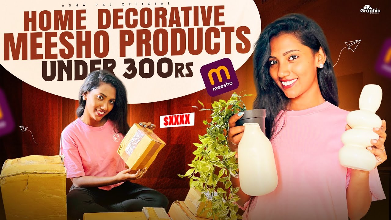 Meesho products under 300 / Meesho Home Decoratives / worth / review / genuine @ashaRajOfficial