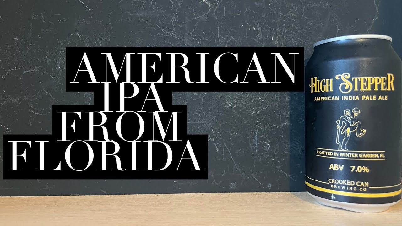 Обзор пива Crooked Can High Stepper American India Pale Ale, пивоварня Crooked Can Brewing Compan...