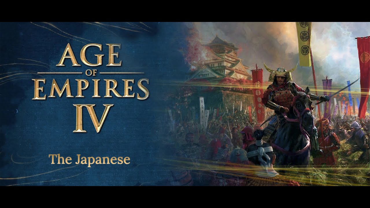Season 10 4v4 Japanese Ranked Match #1 No Commentary Gameplay #aoe4