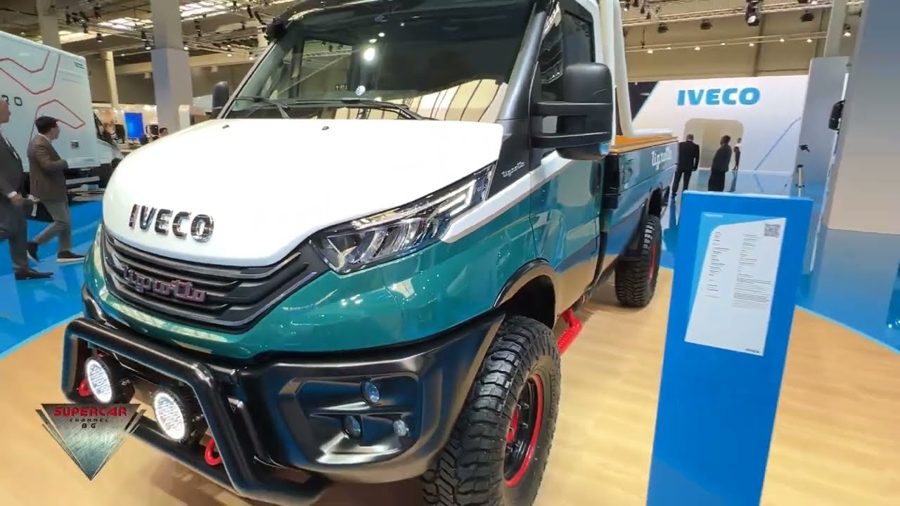 2023 Iveco Daily 4x4 Tigrotto Pickup Truck Interior and Exterior IAA Transportation 2022 Hannover