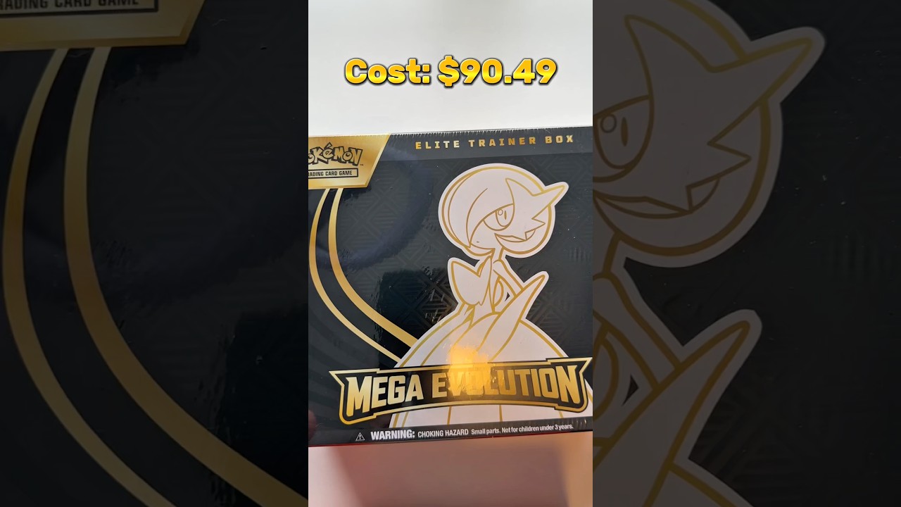 Mega Evolution Pokemon Card Pack Opening