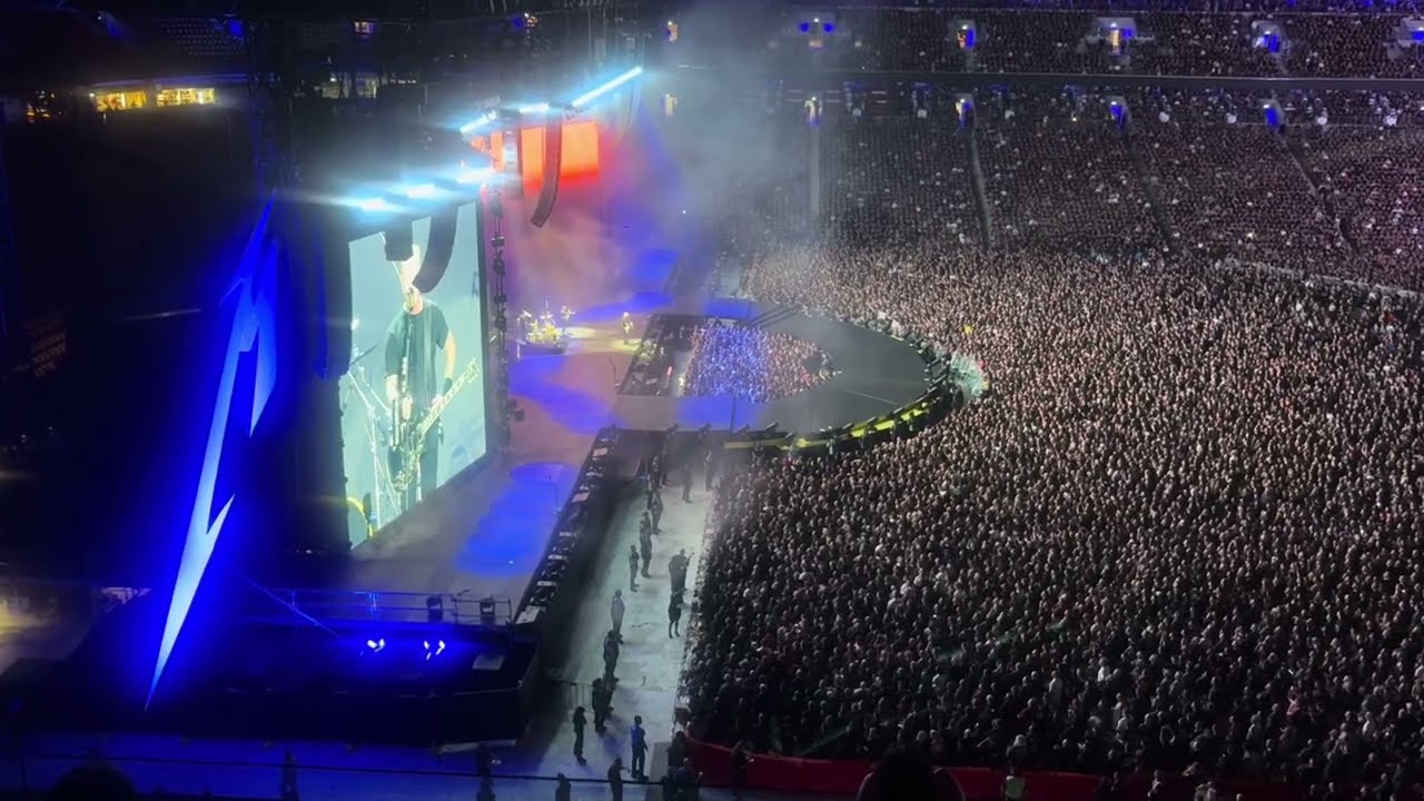 Did you miss us? Metallica LIVE Brisbane 2025 #metallicalive #metallicabrisbane