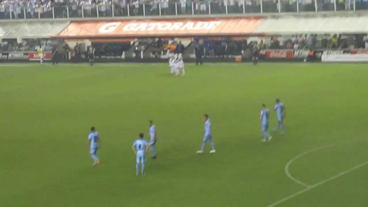 Santos 8x0 Bolivar - Gol de Falta do Ganso, lance completo