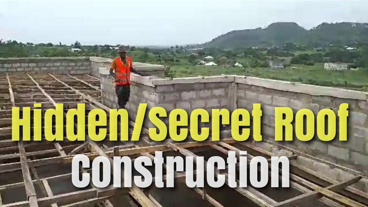 Building In Ghana 🇬🇭  | Secret Roofing Wood work Completed Start to Finish | Building for a Diaspora