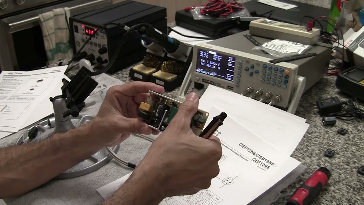 Blackmagicdesign ATEM Television Studio Pro HD Power Supply Repair Part 4 of 4