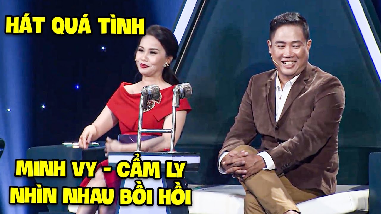 Minh Vy - Cẩm Ly NHÌN NHAU BỒI HỒI vì cặp đôi Tuyệt Đỉnh Song Ca diễn xuất quá đạt