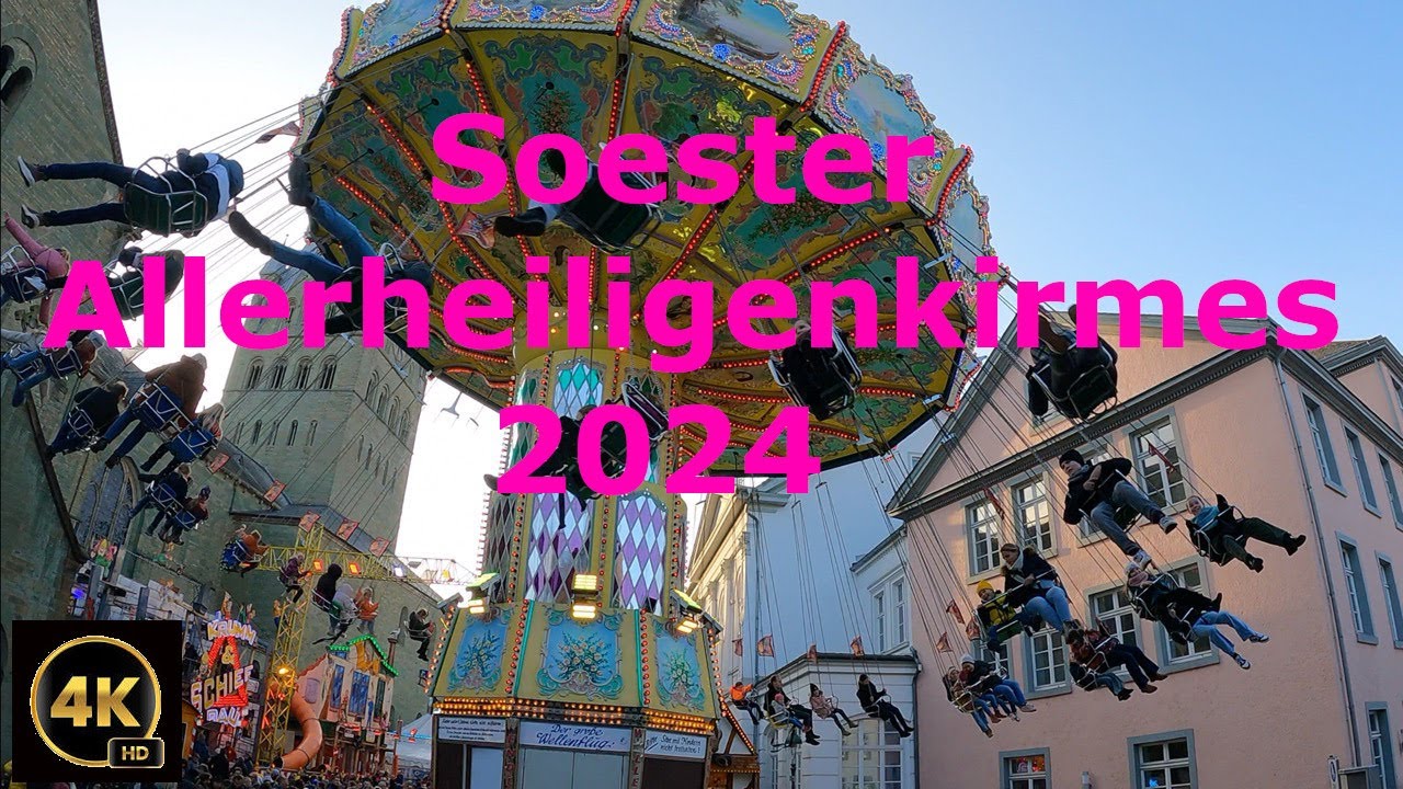 Allerheiligenkirmes 🎠🍺 Soest 2024  4K