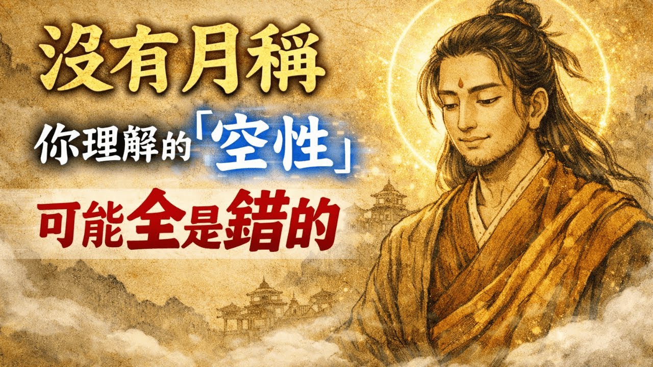 沒有月稱，你理解的「空性」可能全是錯的：佛教最關鍵的一個人，卻被99%修行者忽略的中觀真相