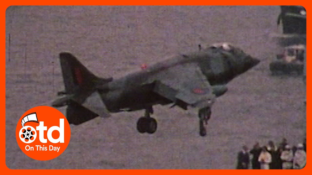 1982: Falklands War - Sea Harriers In Training