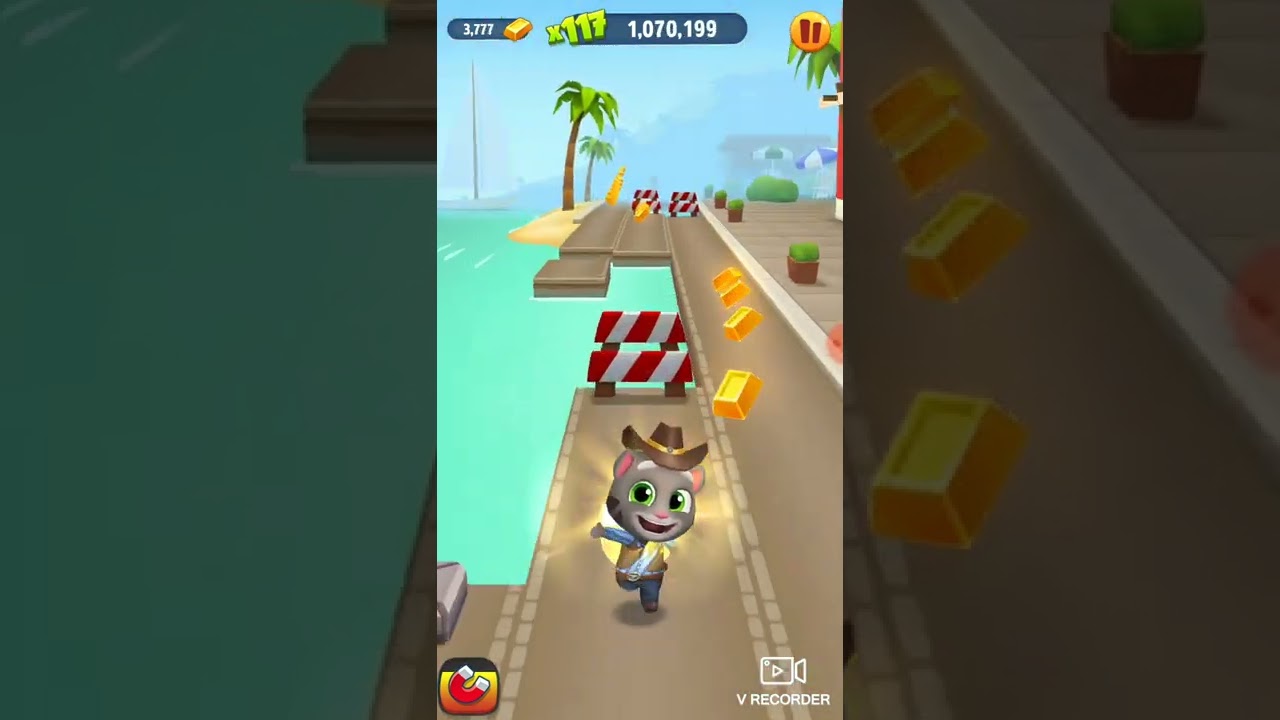 talking tom gold run cowboy tom at the wild west