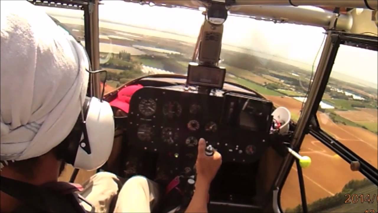 ULM Nynja, 2 Tours solo à Candillargues
