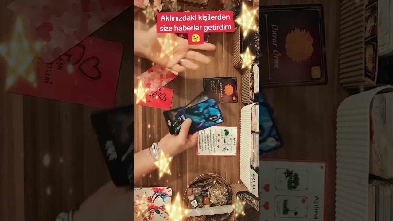 Aklınızdaki kişiden size haberler getirdim 