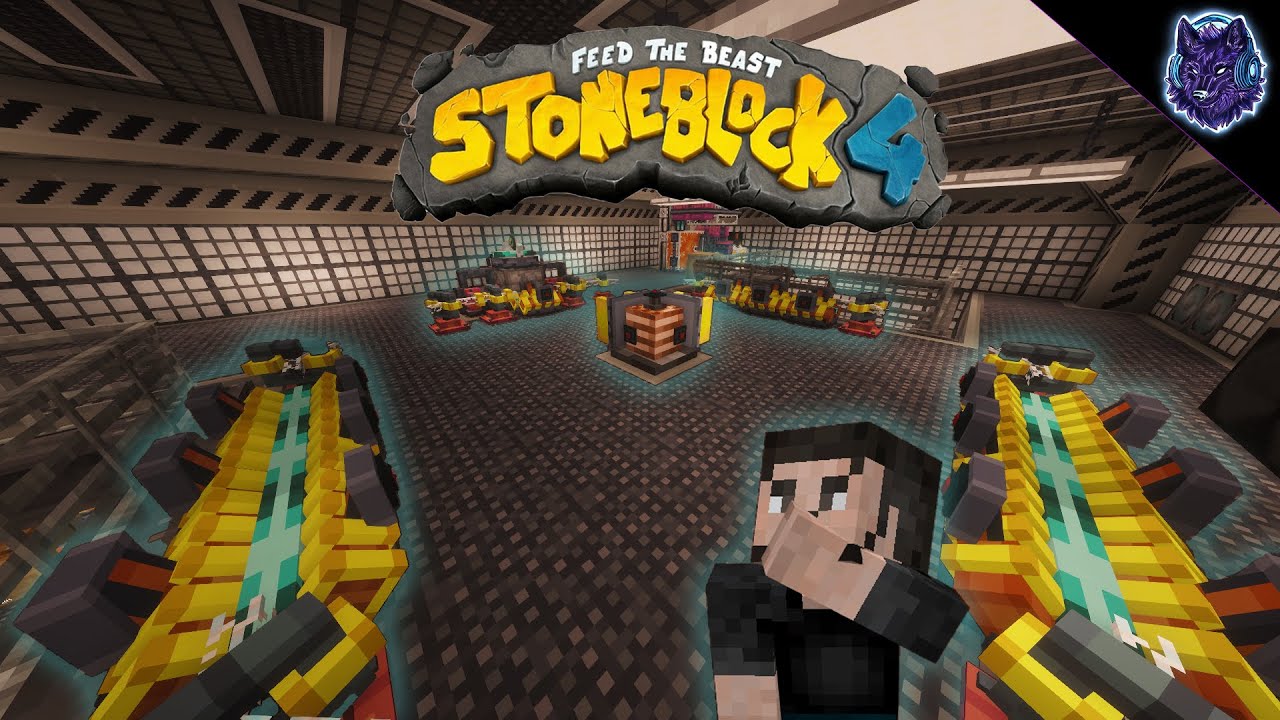Stoneblock 4: CAP22 | Hice un Particle Accelerator de Oritech y no dañé nada en el intento!