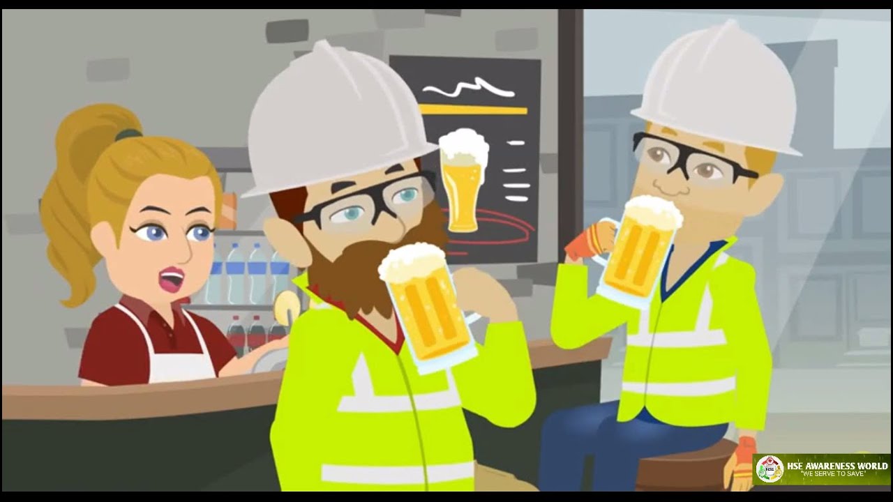 Construction Site Safety Animated Video || Workplace Safety Video || HSE Awareness World