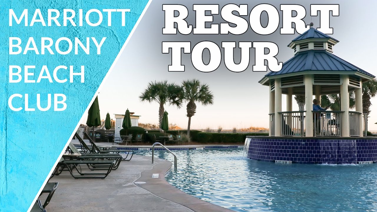 Resort Walking Tour at Marriott Barony Beach Club! Hilton Head Island, SC
