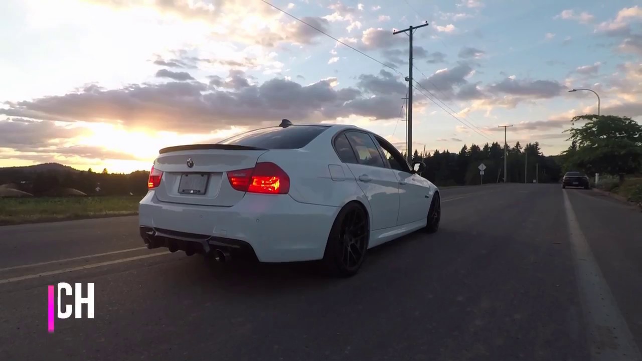 BMW E90 335i N54 Muffler Delete Exhaust Sounds: Acceleration, Downshifts, Revs!
