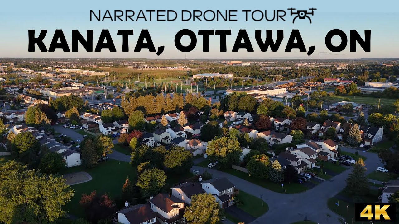 🚁 Каната, Оттава 🌅 4K-дрон