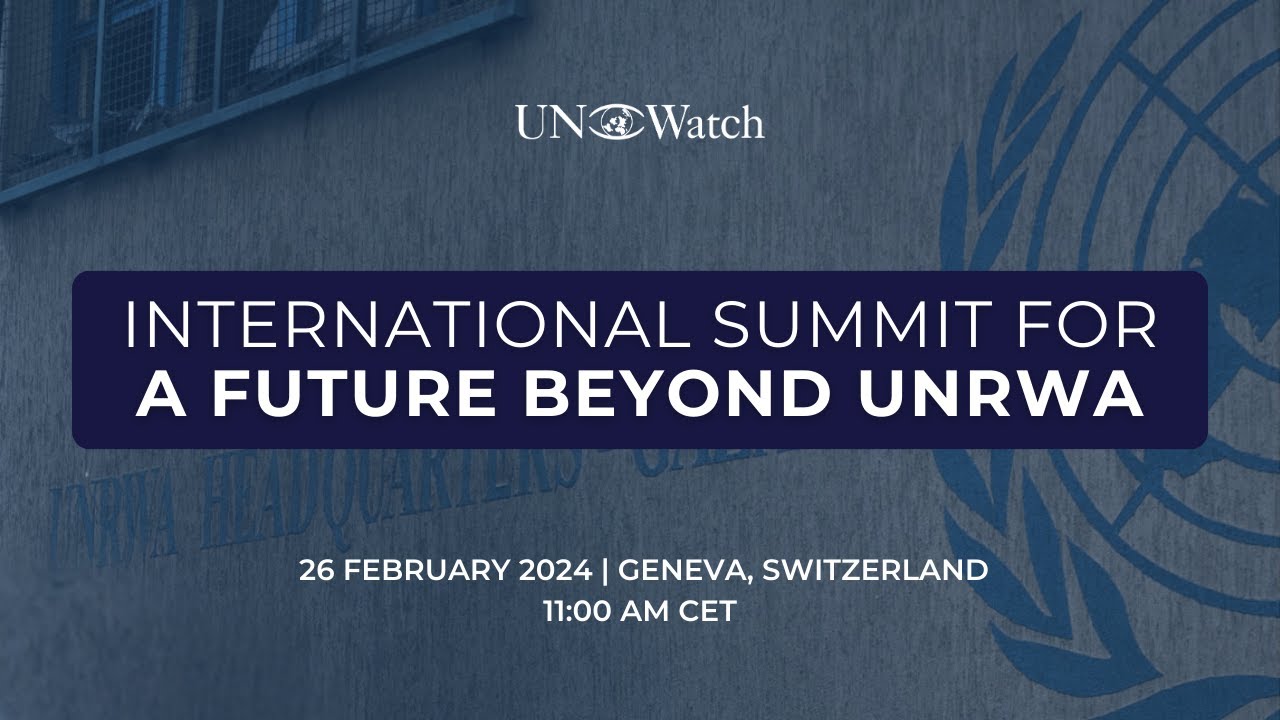 The International Summit for A Future Beyond UNRWA (Full Event)