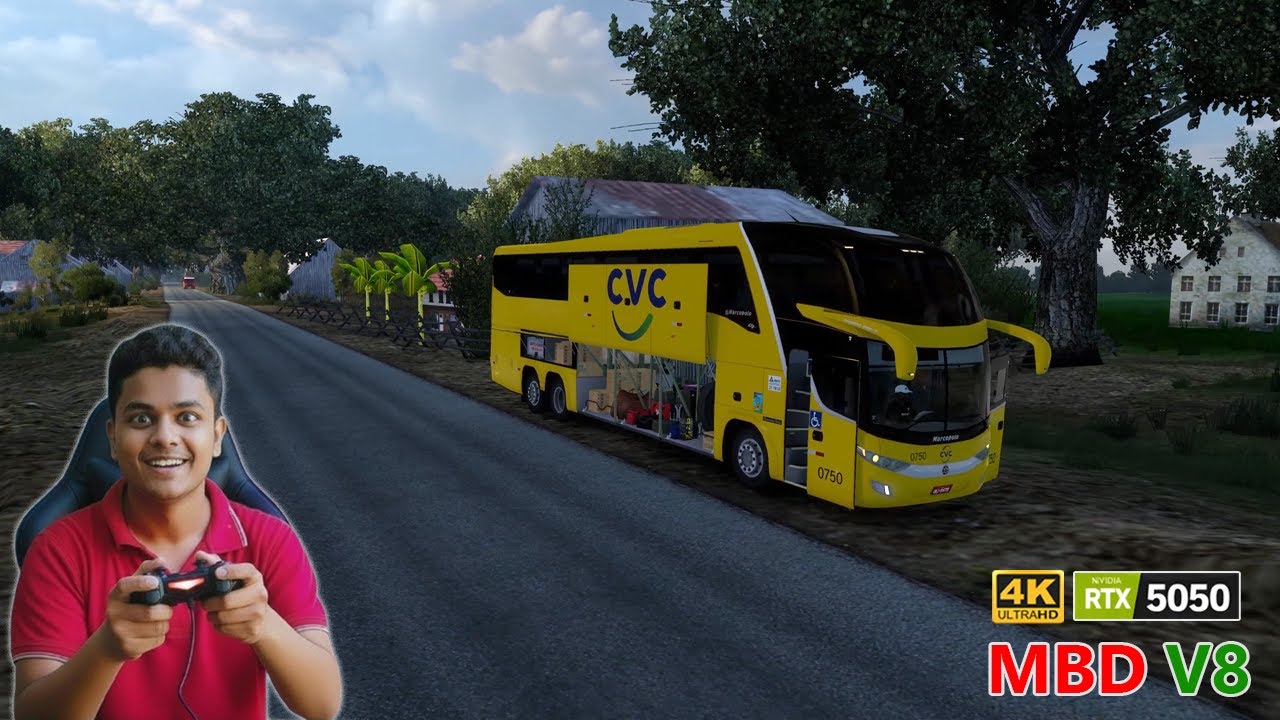 Wow! Mbd v8 4k | RTX 5050 | MBD v8 | 4k Ultra | ETS2 v1.50 | Euro Truck Simulator 2 (No Commentary)