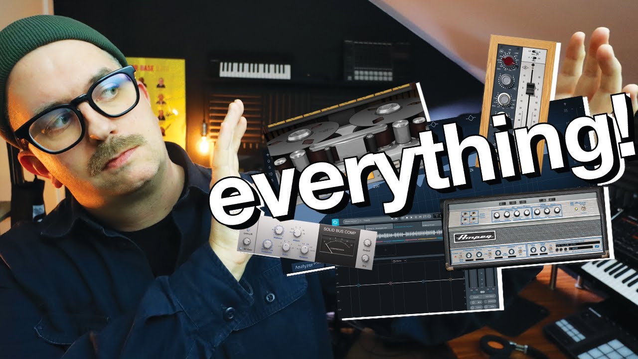 My entire mixing, mastering and beat making process!