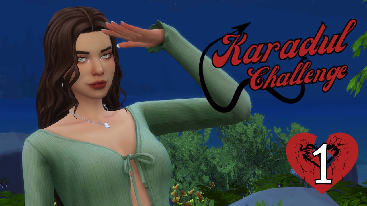 KARADUL CHALLENGE 1. Bölüm 1. Part | koca arama günü | The Sims 4