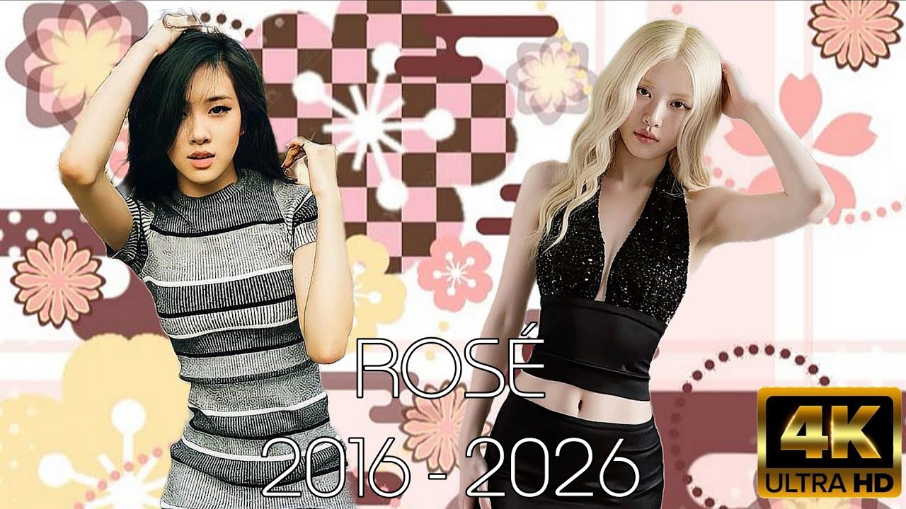 ROSÉ; musical evolution (2016 - 2025) [4K]