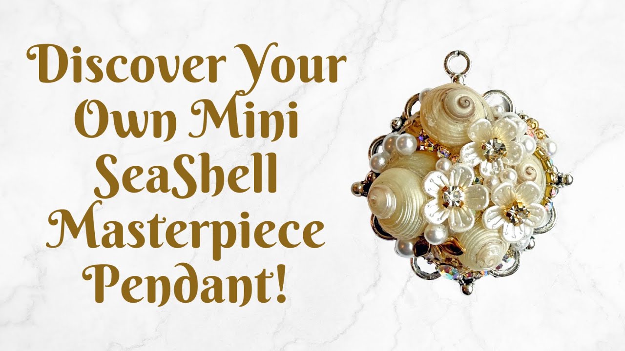 Discover Your Own Mini Seashell Masterpiece Pendant!