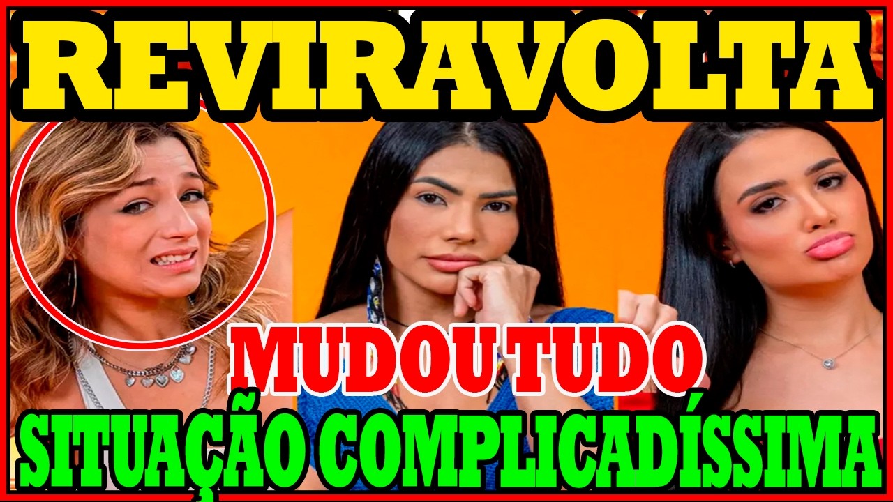 BBB 2026: MUDOU TUDO! ENQUETE ATUALIZADA aponta QUEM VAI  SAIR DO BBB26  Samira ,Marciele ou Jordana
