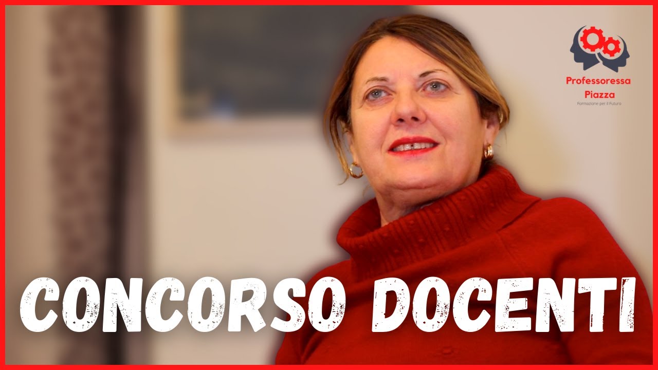Concorso Docenti | Professoressa Piazza