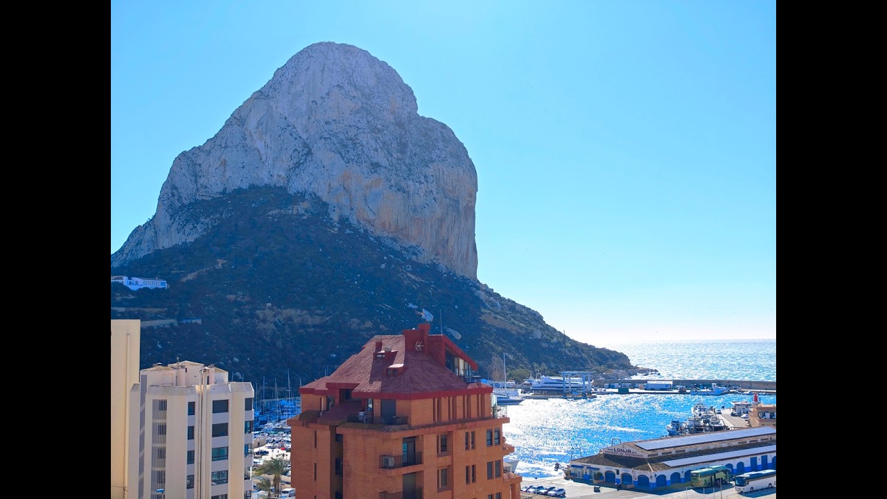 Apartamento Nautilus II con vistas al mar en Calpe