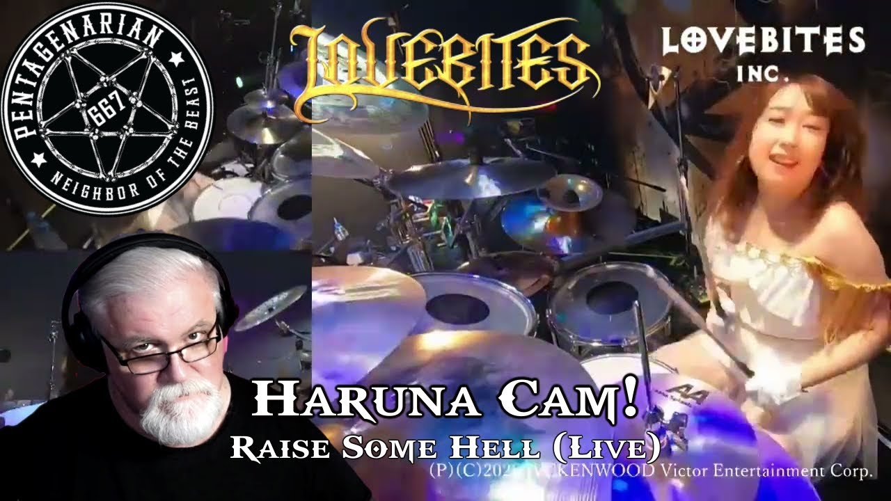 Loving the Haruna CAM! Lovebites - Raise Some Hell - Live!