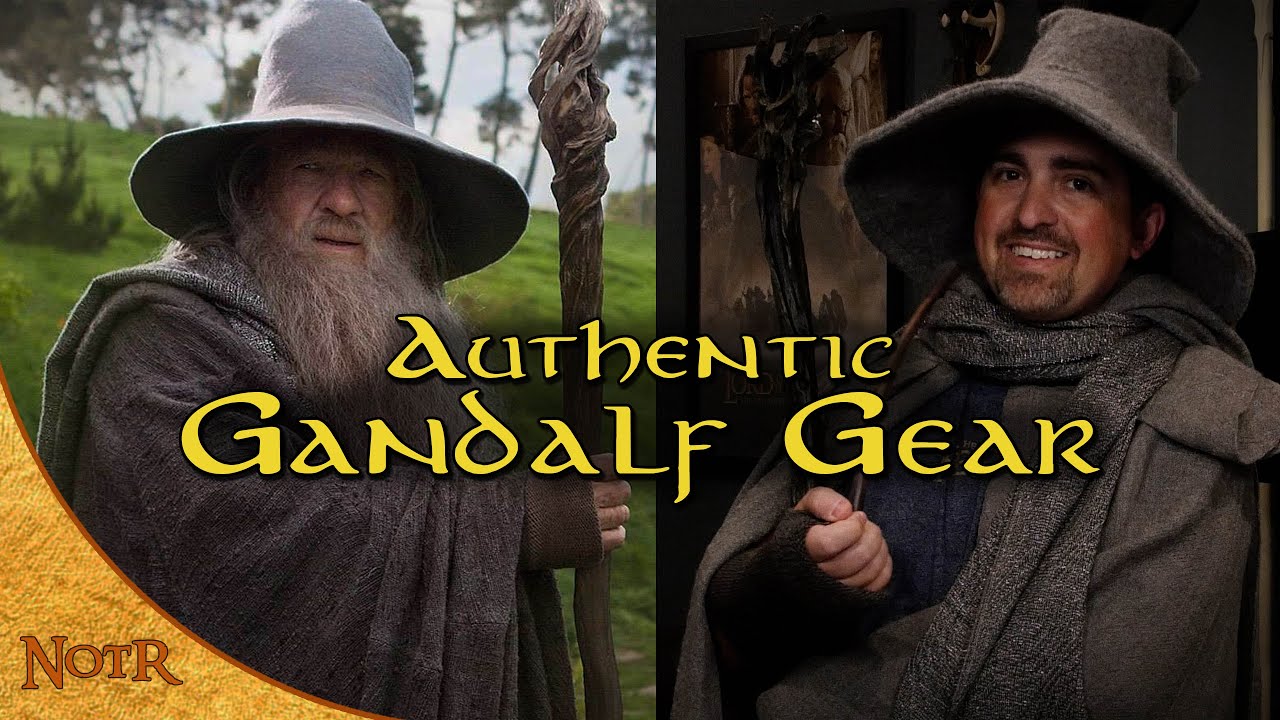 AUTHENTIC Gandalf Hat, Gloves, & Scarf Unboxing | Lord of the Rings Collectibles