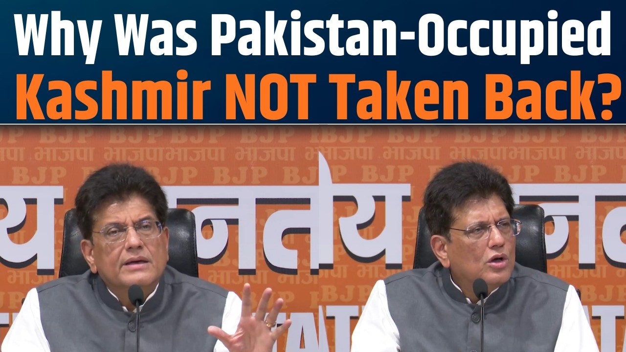 Piyush Goyal Slams UPA’s Power Structure | Congress’ Extra-Constitutional Control Exposed?